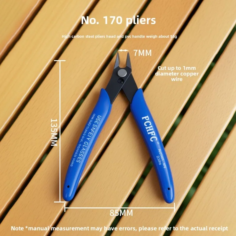 Электронные плоскогубцы с водяной челюстью, диагональные плоскогубцы, электронные кусачки для проволоки, ручная работа, аксессуары для волос, инструмент, плоскогубцы