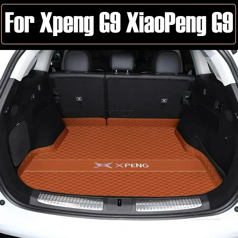 

For Xpeng G9 XiaoPeng G9 2023 2024 2025 Car Accessories Trunk Mats Waterproof Auto Boot Car Custom Protector Pads Interior
