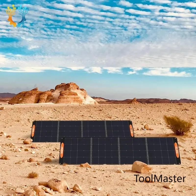 

【2026】Portable 200W IP67 Foldable Solar Panel With Angle Indicator Rooftops Outdoor Camping RVs Manufactured Power Customizable