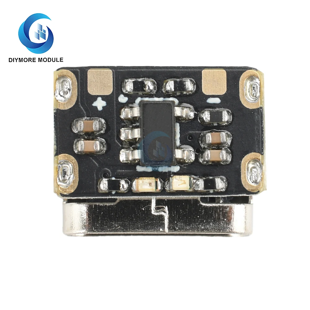 1-5 قطعة بطارية ليثيوم أيون صغيرة شحن الوسادة 3.7 فولت 4.2 فولت 18650 لوحة المفاتيح شحن لوحة الطاقة حماية نوع C وحدة الإدخال