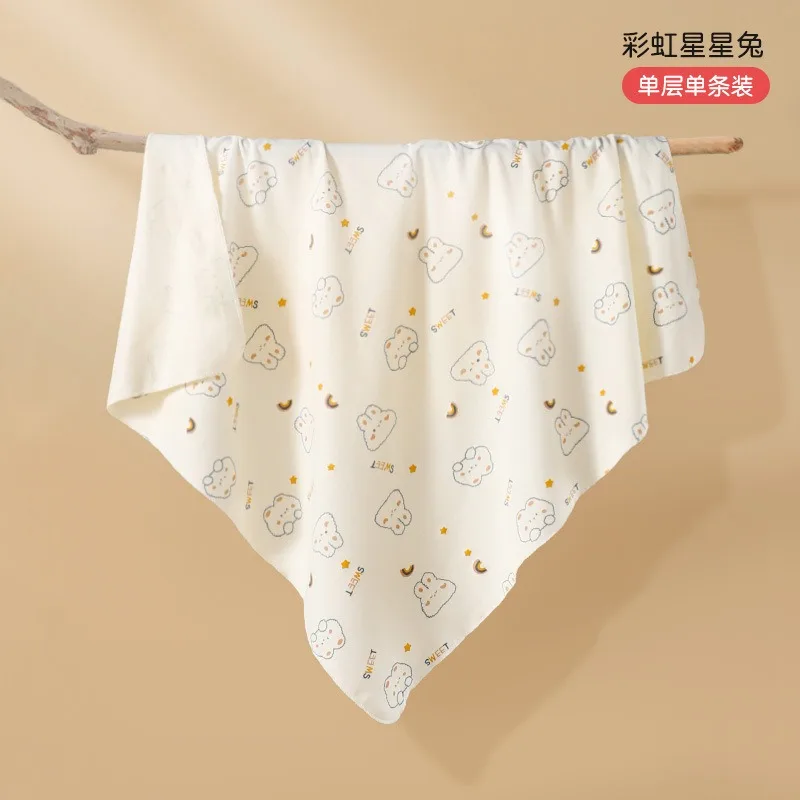 الفئة أ القطن الوليد قماط بطانية لينة الكرتون طباعة تلقي التفاف للطفل صبي وفتاة طفل النوم التقميط #3