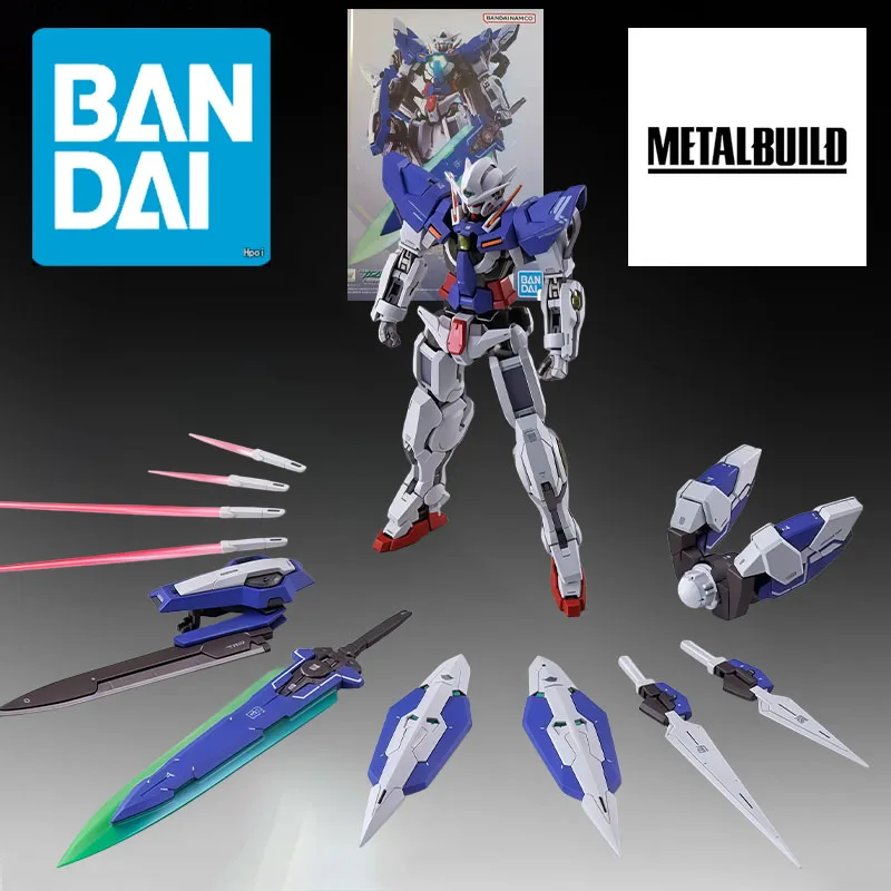 

Bandai Original METAL BUILD GN-001 Gundam Exia 180mm Anime Action Figures Toys for Christmas Gift Collectible Model Ornaments