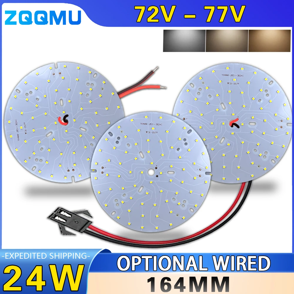 24W LED Ring Panel Circle Light Board SMD2835 LED 165MM Round Ceiling Circular For Diy Bulb Light Led Downlight Home Spotlight