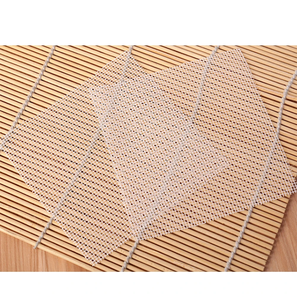 

60pcs Flower Pot Mesh Mat Bottom Grid Pads Drainage Holes Reusable Durable Plastic Pot Hold Mats Soil Leakproof