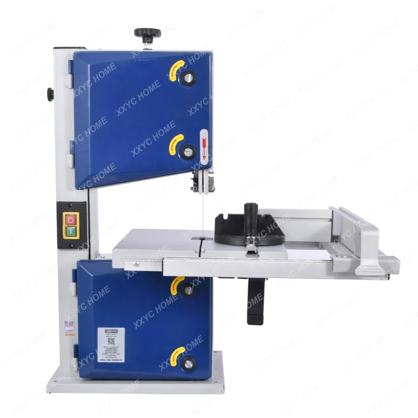 9 Inch Band Saw Machine D9S Multifunctional Woodworking Band-Sawing Machine Household Curve Saw Work Table Saws 220V 500W 15m/s