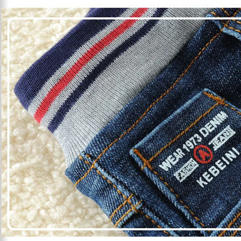 Jeans per ragazzi 2022 primavera/autunno Design del marchio vestiti per bambini pantaloni in Denim elastico in vita per bambini pantaloni 3-14 T di