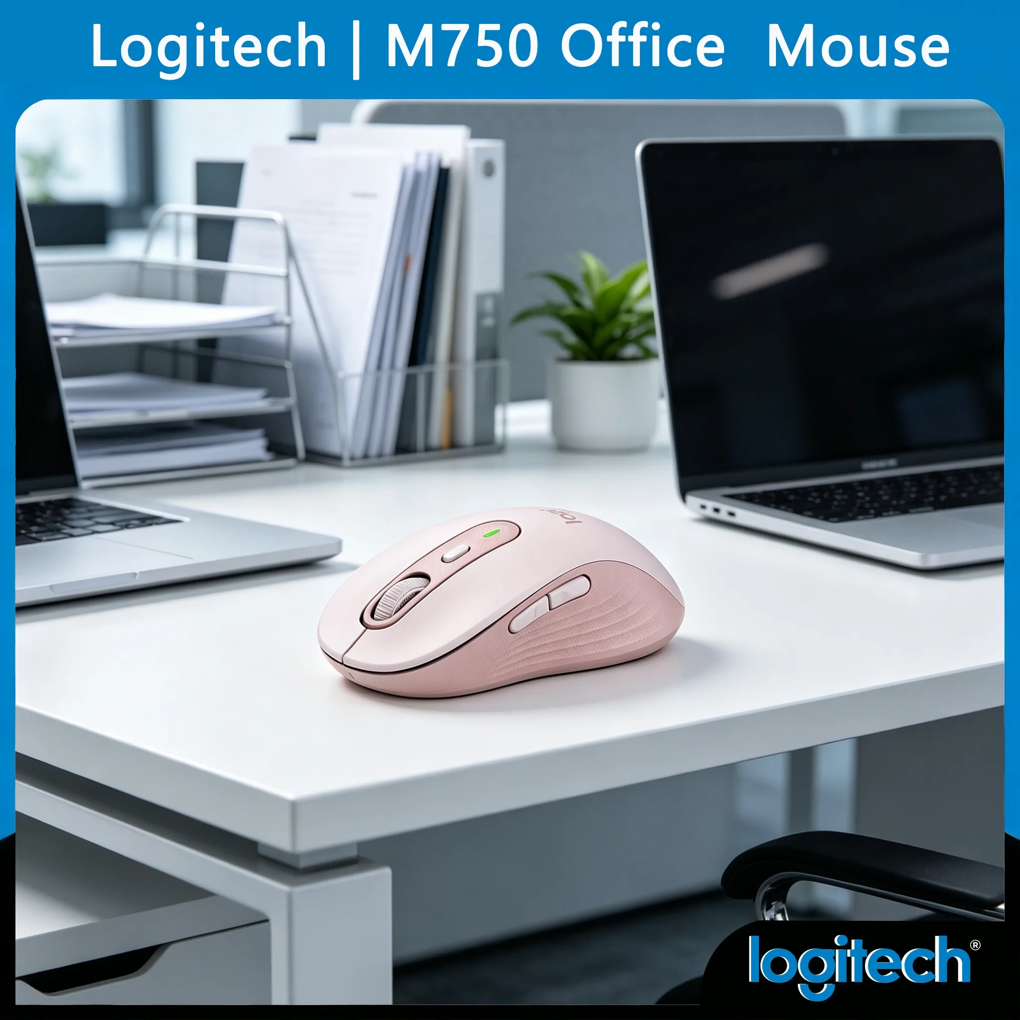 

Hot Sale Logitech M750/G304/G203/MX Anywhere 3S/M330/M650 SmartWheel Silent Click Ergonomic 24-Month Battery