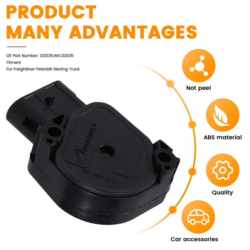 

Throttle Position Sensor Part Number 132035 For Ford Freightliner Peterbilt Sterling Truck Volvo