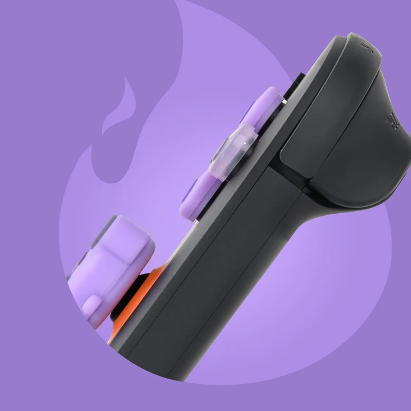 مضيئة شمعة شبح سيليكون لينة D-الوسادة الصليب زر ABXY مفتاح ملصق الجلد الحال بالنسبة التبديل 2/NS2 Joy-con متحكم الأصابع xbox one قبضة غطاء