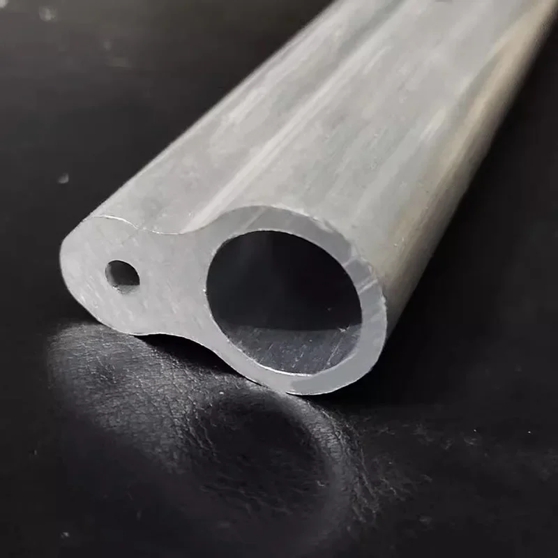 

Double hole gourd shaped aluminum alloy pipe 8-shaped aluminum tube bar DIY tool materials