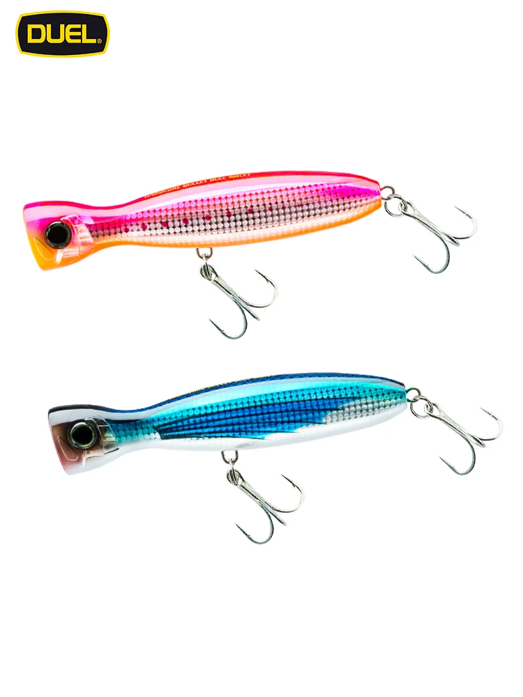 

Duel Hardcore bullet Pop GT Ocea Dip Hard Bait Spray Long Casting Artificial Tuna Lure 50g 80g 130cm 160cm for Ocean Fishing