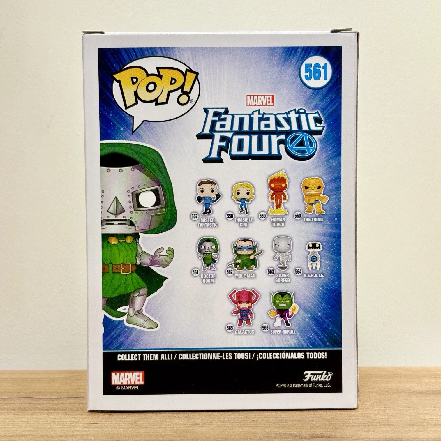 Fantastic Four Doctor Doom (Marvel Rivals) #1064 Figures Funko Pop 3.9in Vinyl Figures Collectible Limited Edition Toy Gift - Image 5
