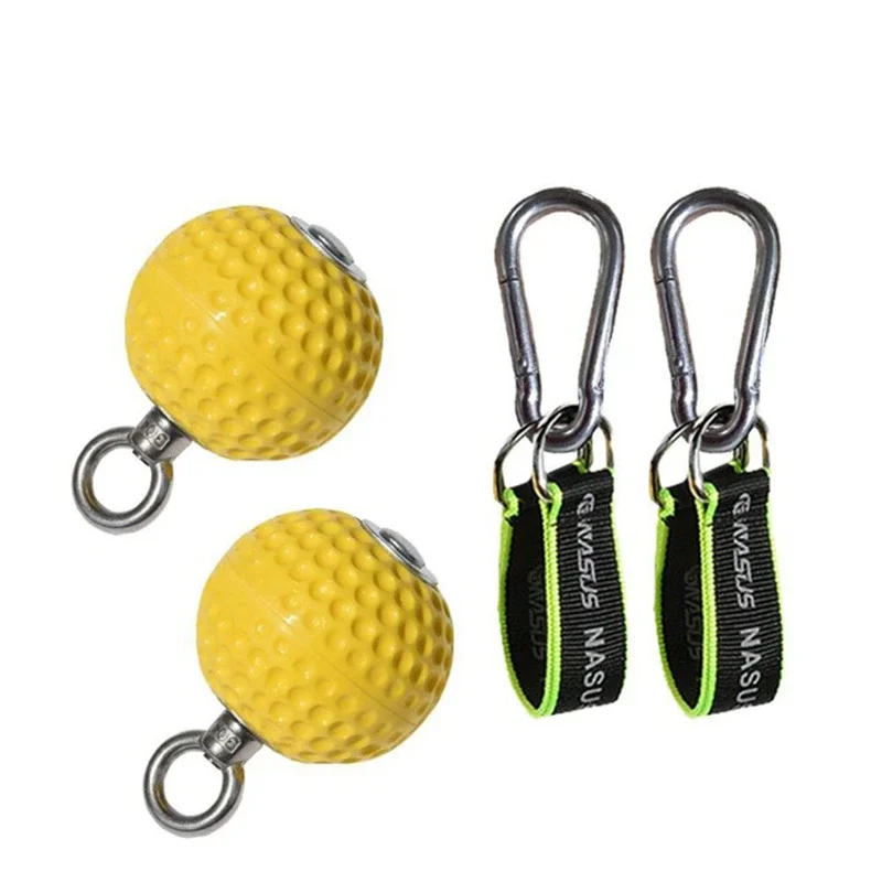 

7.2/9.7cm Hand Grip Strength Trainer Non-Slip Pull Ball Climbing Power Finger Trainer Wrist Strength Training Ball Exerciser