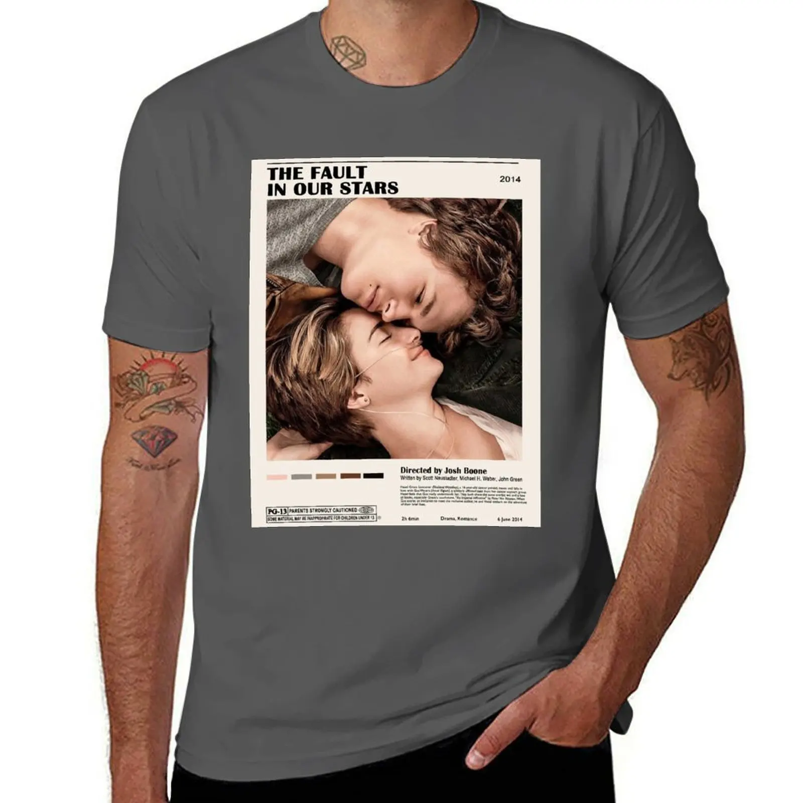 

The Fault in Our Stars T-Shirt Casual Pattern Print Tee Shirt