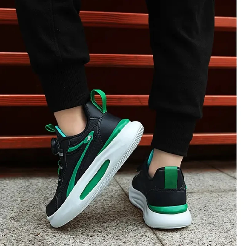 Children Luxury Sneakers Boy Shoes 2023 New Kids Casual Sneakers White Leather Shoes Girls Running Sports Tennis Shoes for Boy