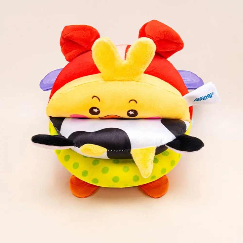 Babyhandgreepbal Montessori Training Vroeg onderwijs Intelligentieballen Handgemaakte interactieve babydoekballen Ouder-kind