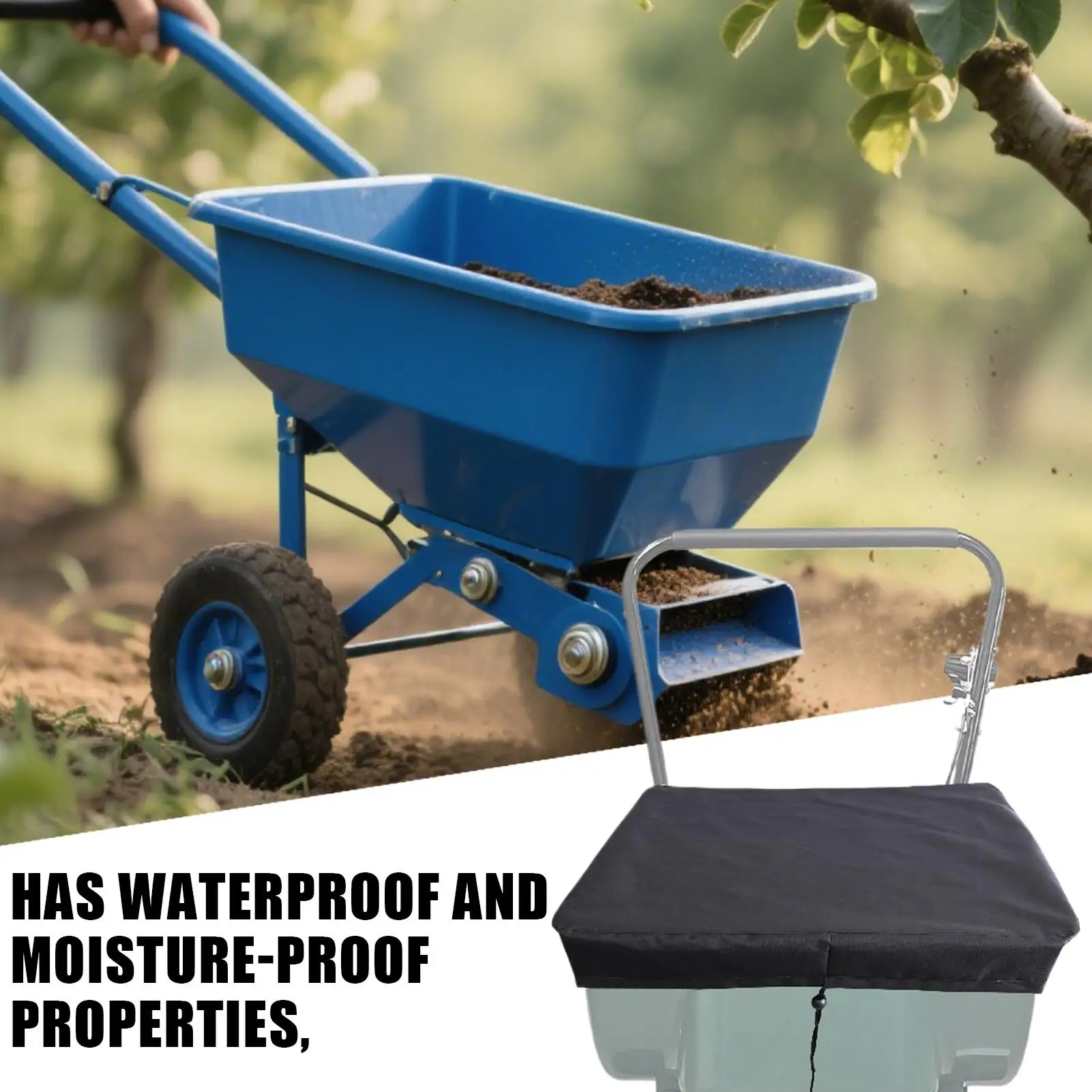 غطاء مفرشة حامي مفرشة للحديقة الغبار الأسمدة هوبر أكسفورد غطاء من القماش للمزرعة في الهواء الطلق ساحة الزراعة #3