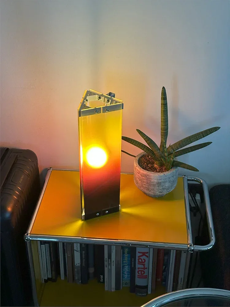 

Halloween Decoration Sunset Night Light Bedroom Nursery Sleeping Lamp Nightlights Table Atmosphere Lighting Fixture Living Room
