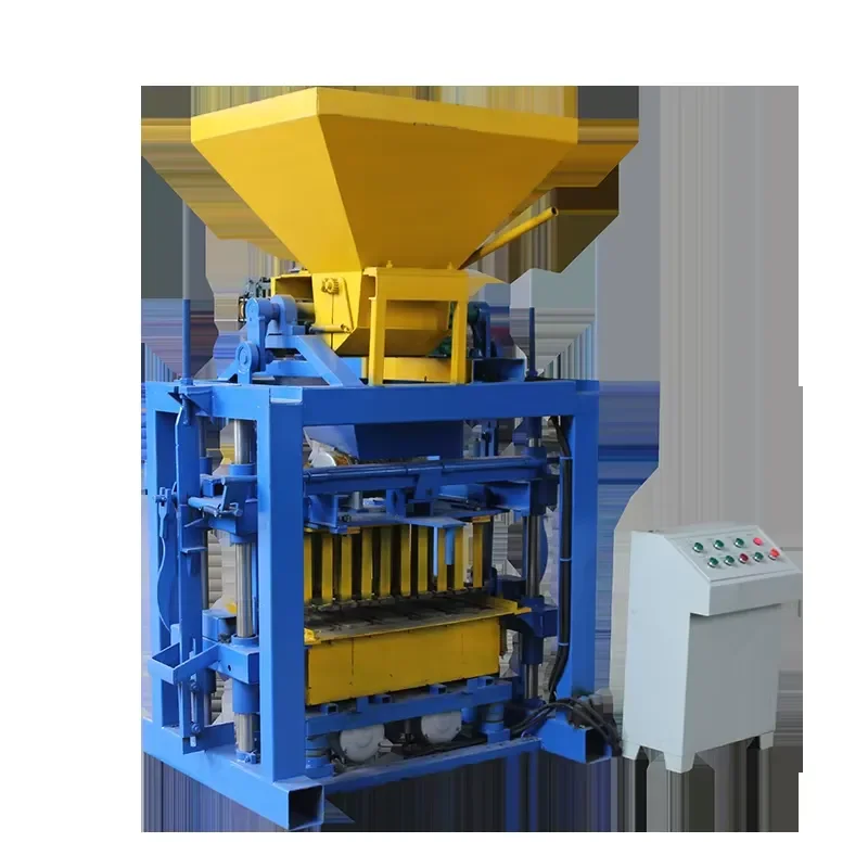 QTJ4-35 Cement Brick Block Making Machinery