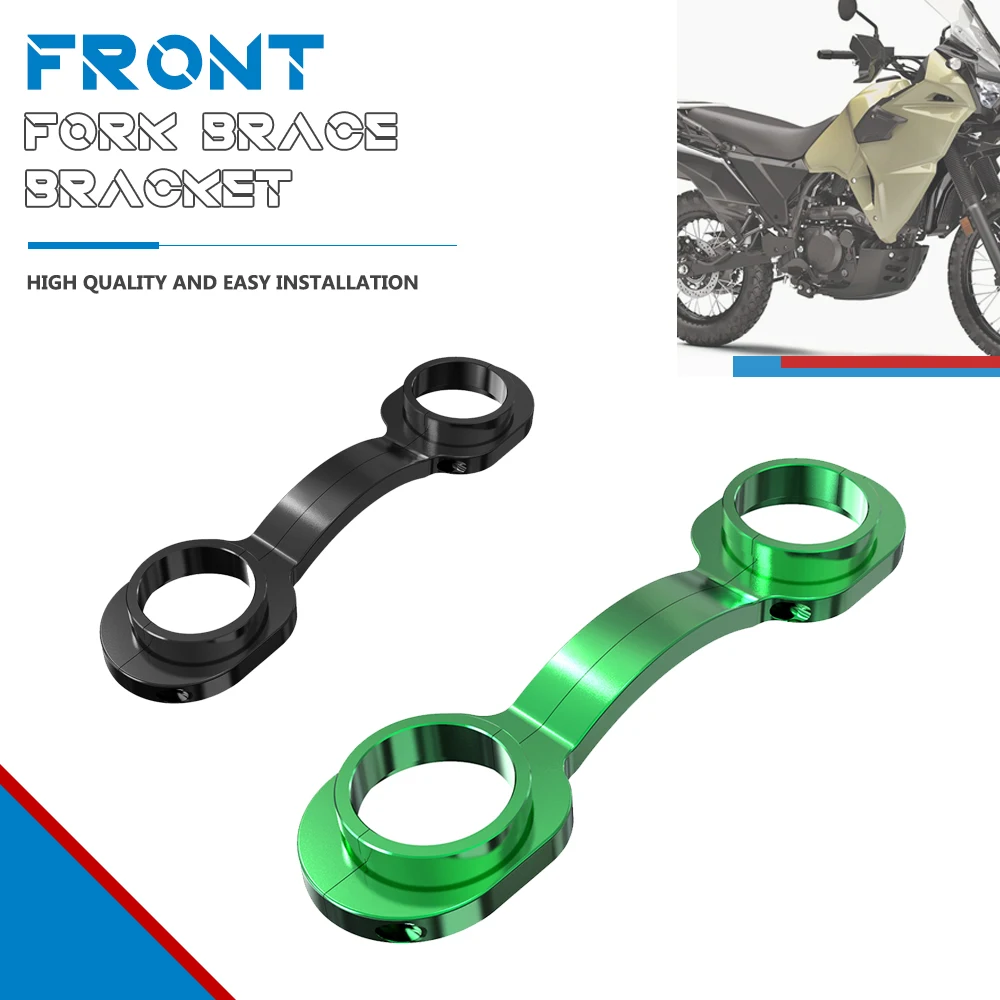 

Front Fork Brace For Kawasaki KLR650 KLR 650 2008-2022 2023 2024 Motorcycle Front Fork Brace Bracket Fork Brace Fork Stabilizer