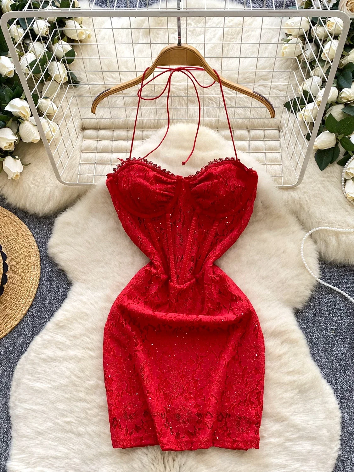 Sexy Kant ter Ne Bodycon Dr Dames Zomer Faion Hoge Taille Polyestervezel A-lijn Rok Sle Ci Pendelen Dr