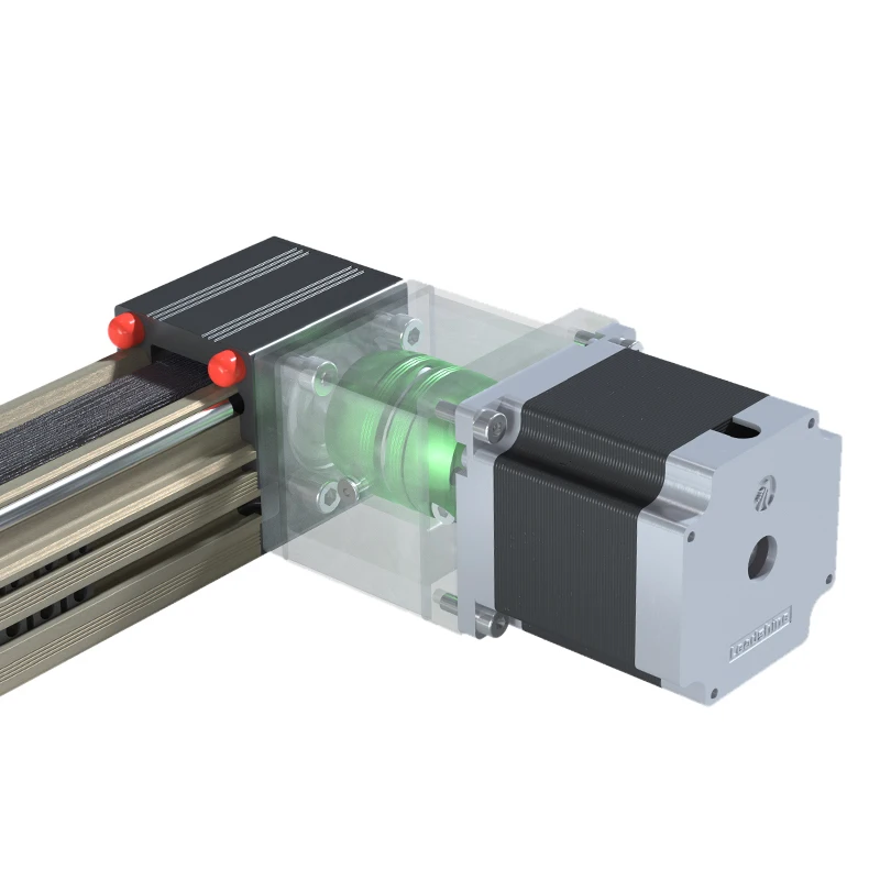 QRXQ RXP45X-Nema23  High Speed Belt Driven Linear Motion Customizable 100-6000mm System Slider Light Weight Linear  Actuator