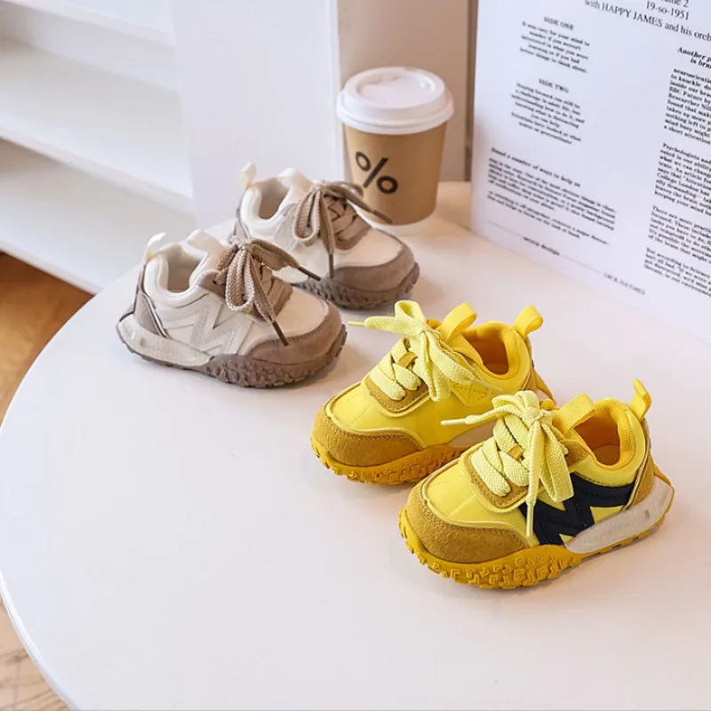 

Children's Sports Shoes Casual Forrest Gump Shoes Autumn New Items Men's Anti Slip Running Shoes Girl Treasure Shoes