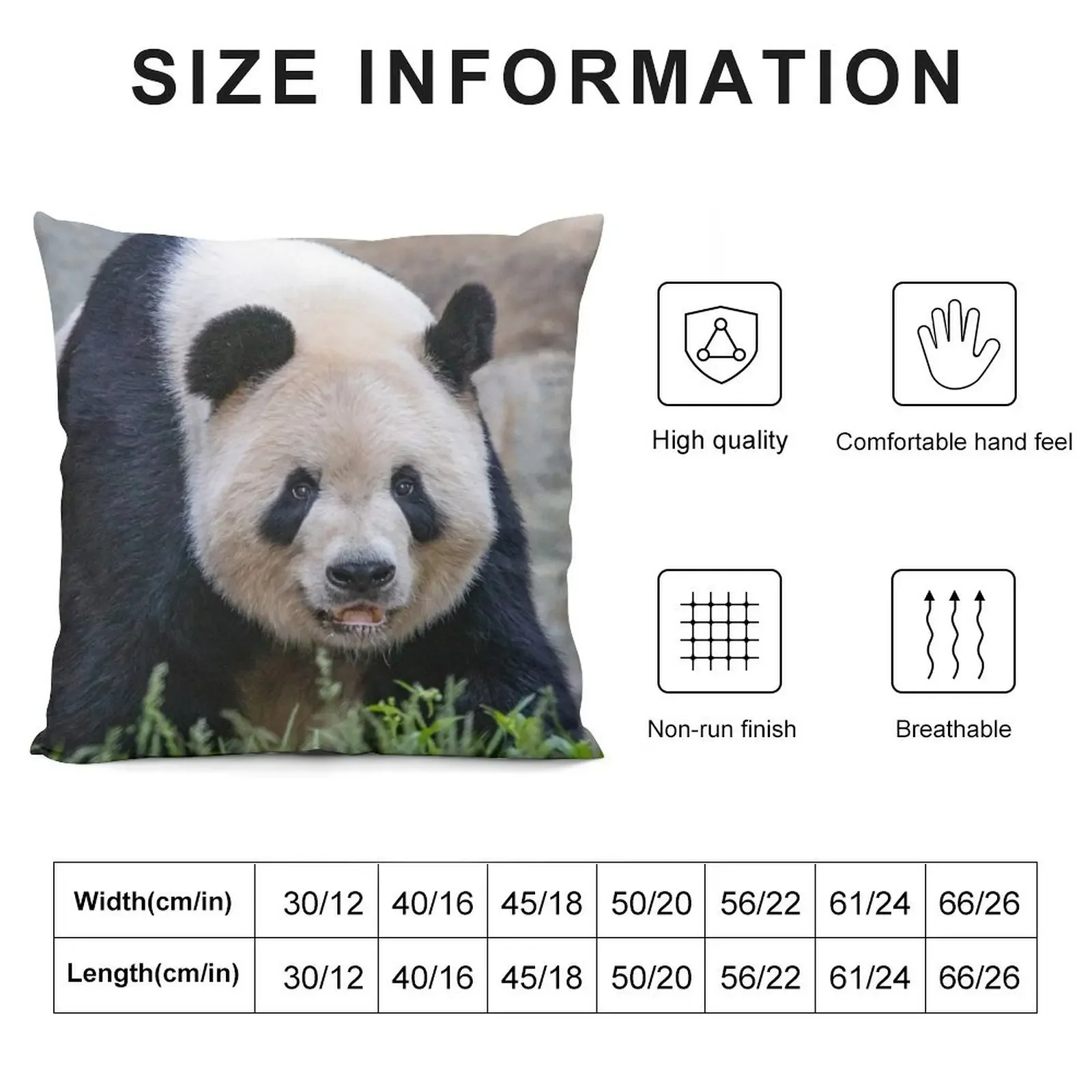 Giant Panda Tian Tian at the National Zoo Throw Pillow anime girl Christmas Pillow Couch Pillows pillow