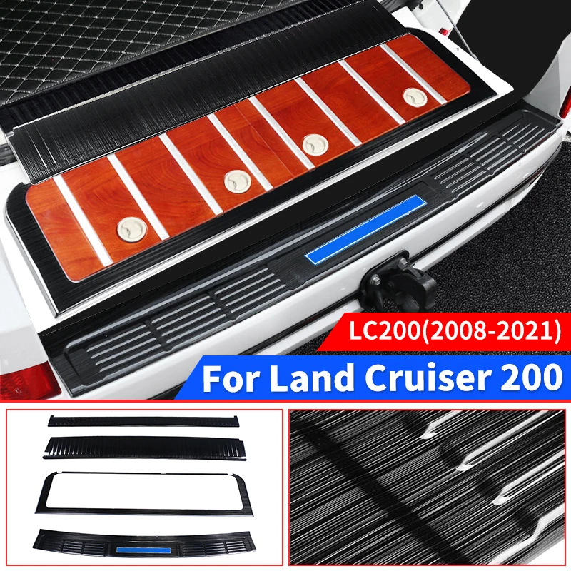 For Toyota Land Cruiser 200 LC200 Threshold Protection Board Toolbox Lexus LX570 Tailgate Modification Accessories