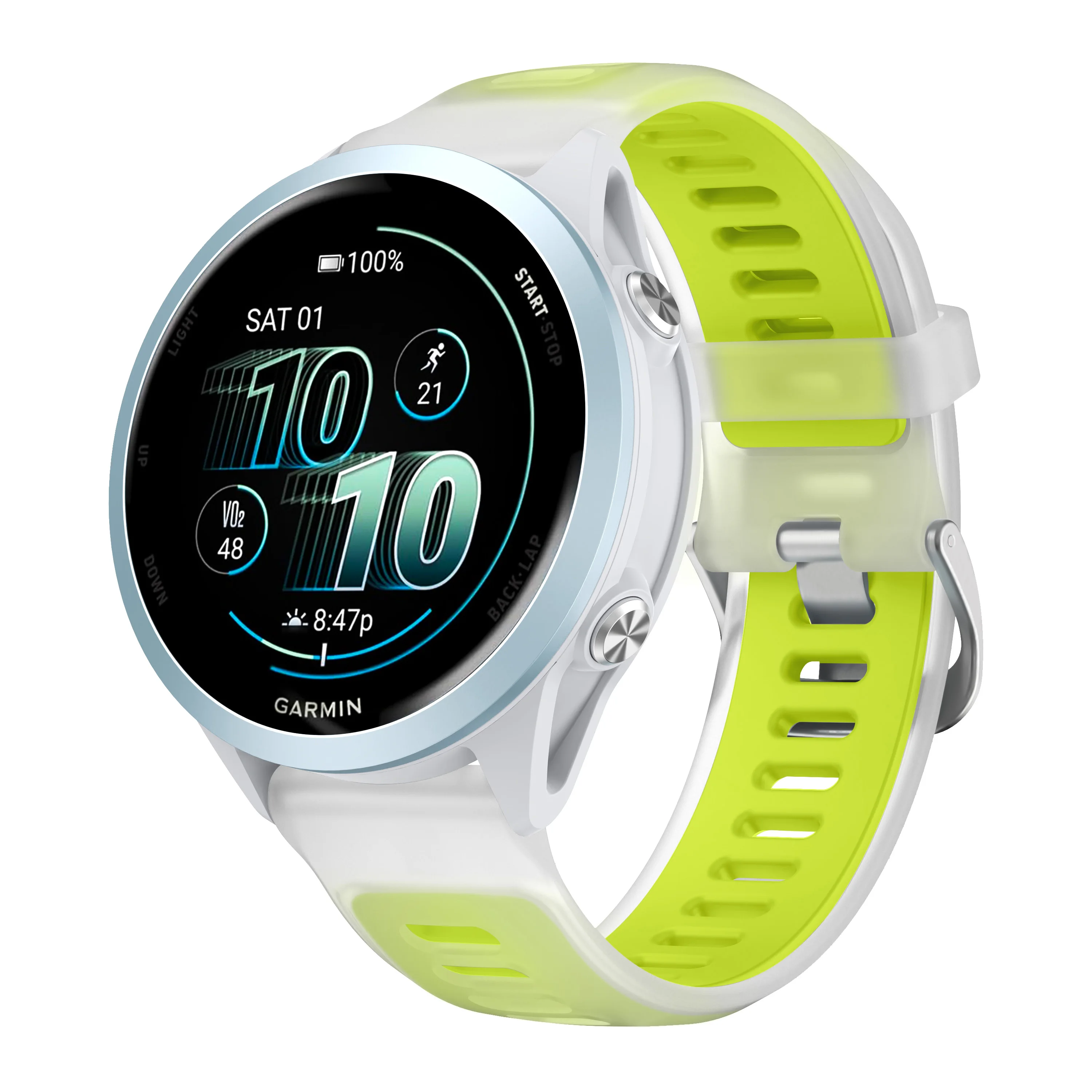 18 20 22 ミリメートルシリコンバンドガーミンフォアランナー 570 42 ミリメートル 47 ミリメートルスポーツ Transparnt 交換バンドガーミンフォアランナー 245/255/Venu 3S