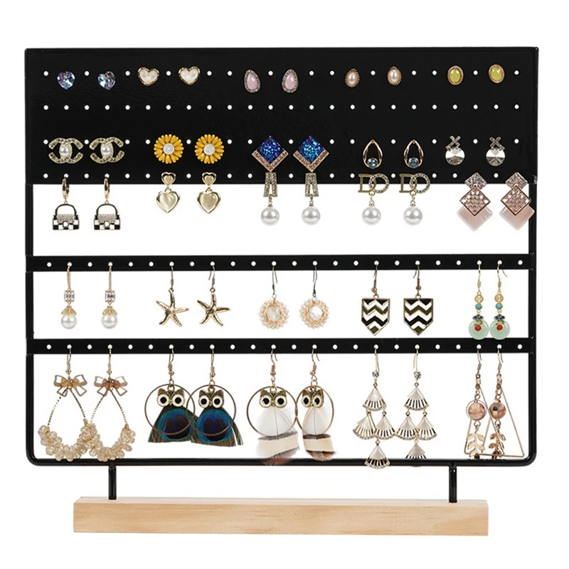 Jewelry Rack Desktop Earring Ring Stand Necklace Jewelry Display Stand Rings Jewelry Stand