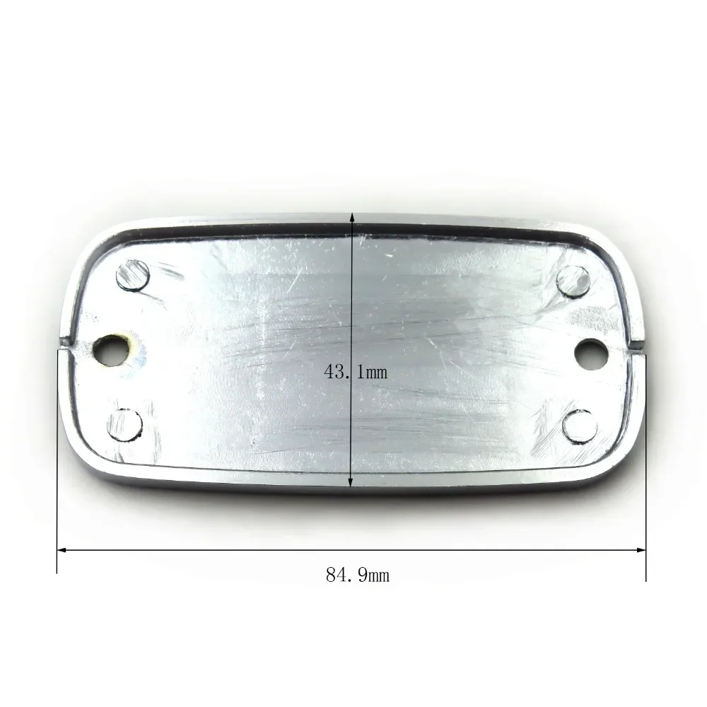 Tampa de fluido de freio dianteiro para motocicleta, para honda cbr 600 f2 f3 f4 f4i cbr 600rr 2003-2006 cromado