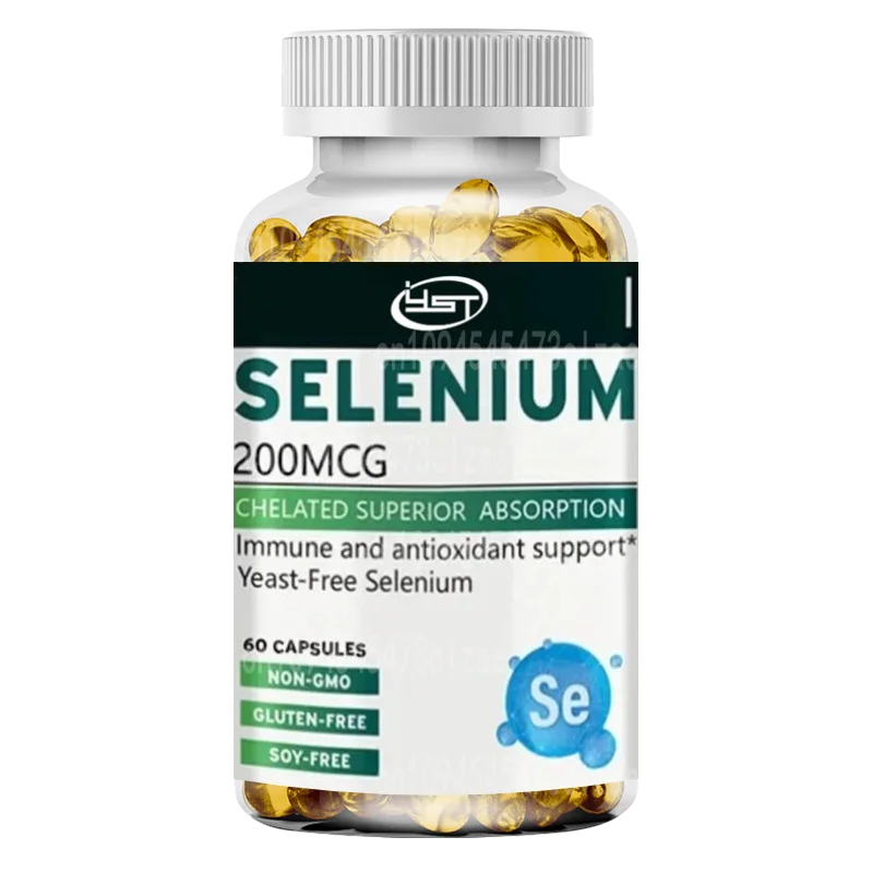 

Селен 200мкг — для сердца, костей и иммунитета, поддержки щитовидной железы — без гмо