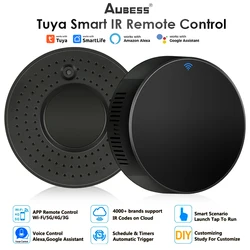 Tuya IR WiFi-afstandsbediening Slimme universele infrarood Smart Home-afstandsbediening voor TV DVD AUD AC Werkt met Alexa Google Home