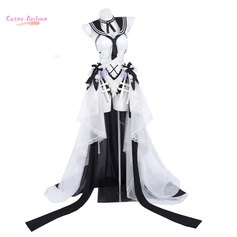 أزياء تنكرية قوية من Game Azur Lane HMS لحفلات الهالوين للنساء والرجال دعائم الكرنفال