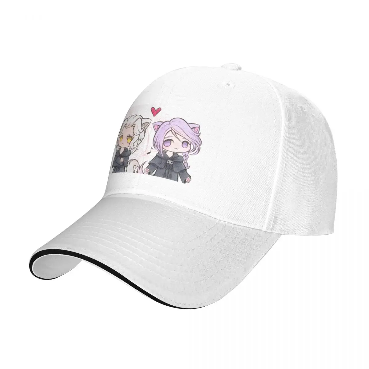 FFXIV Emet-Selch Hythlodaeus Hades Hythades Hythemet Cats Baseball Cap cute Sun Cap Ladies Men's