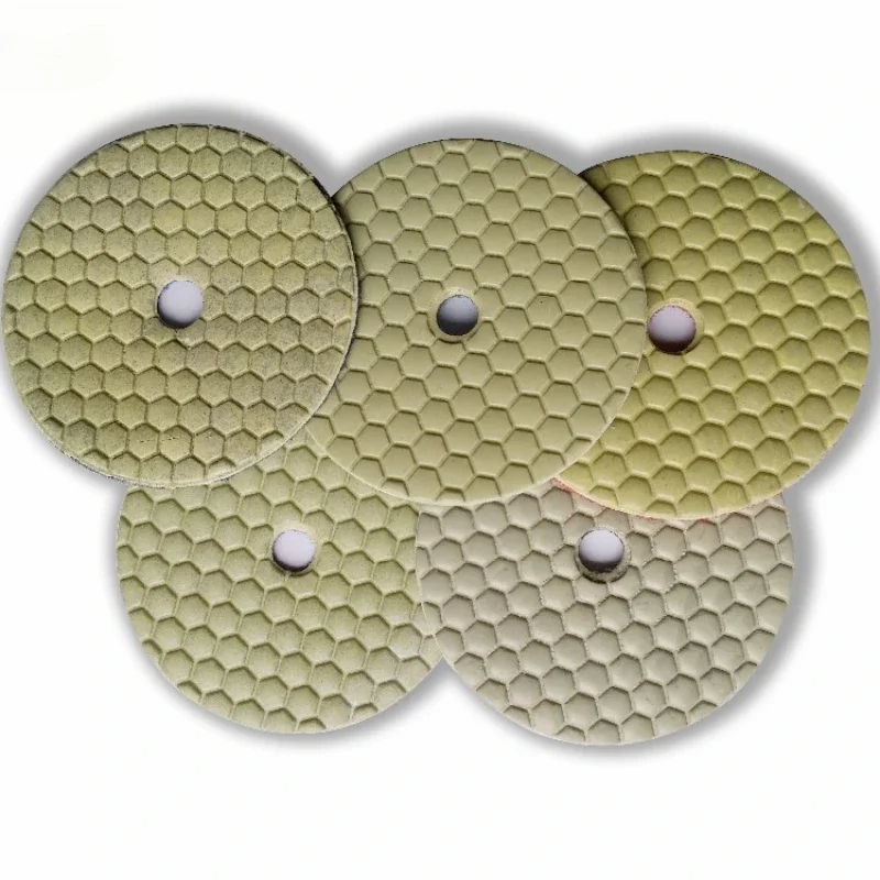 

Polishing Pads Disc Sander Pad 3 Inch Dry Polishing Pad 5 Pieces Set Granite Stone Marble Tile Concrete Polishing