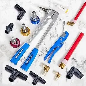 

Easy Flaring Tool PEXA Pipe Expander Tools ASTM F1960 Expansion Tool Components Quick