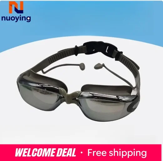 Schwimmbrille für Erwachsene Männer Frauen - Antibeschlag UV-Schutz Optische Schwimmbrille - Wasserdichte Schwimmbrille für Training
