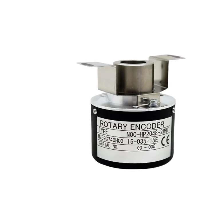 

I n n e r secret control semi-hollow shaft rotary encoder NOC-HP2048-2MHT/2MHCP/2MD/2MWT 360