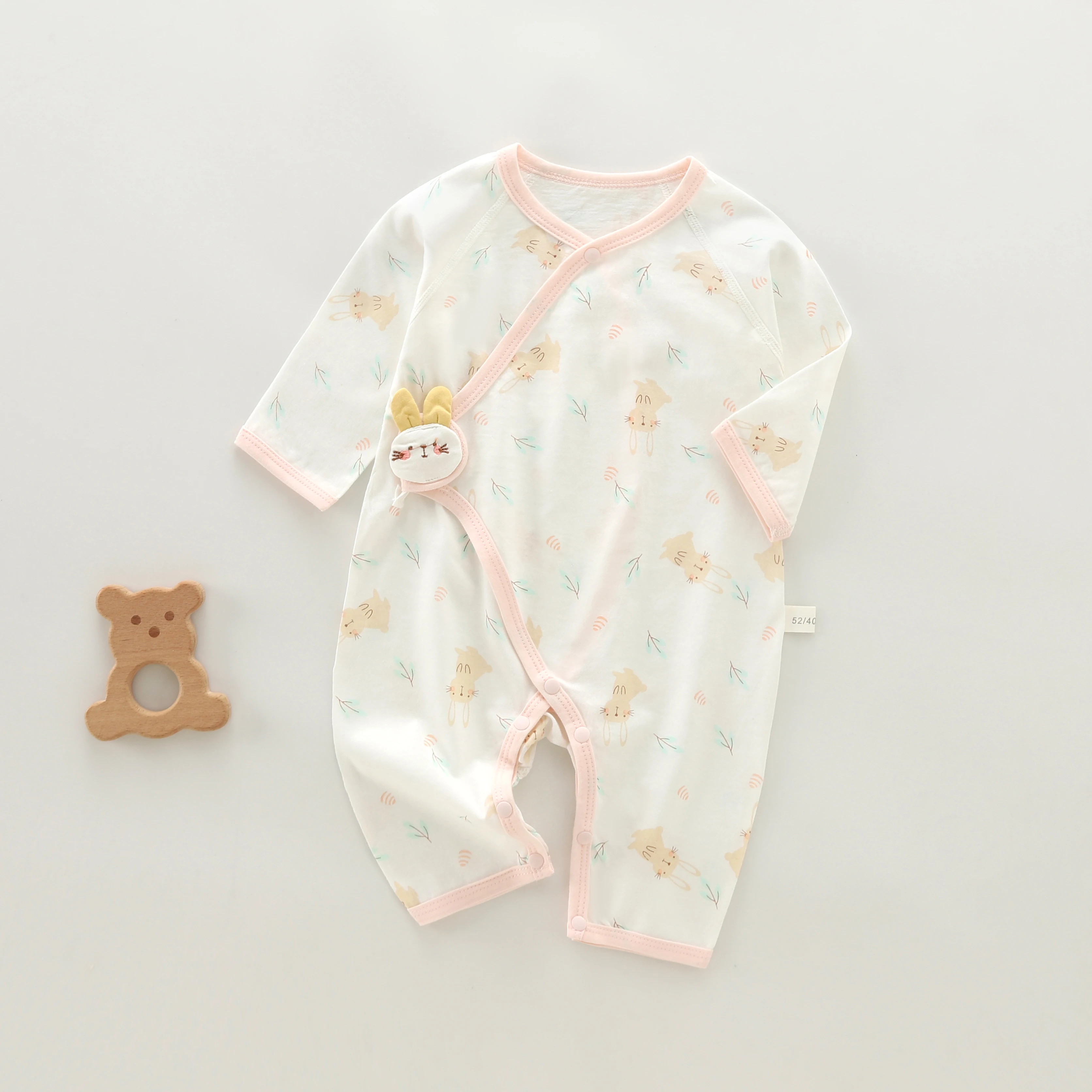 roupas-de-verao-para-recem-nascidos-pijamas-para-bebes-roupas-estilo-monge-macacao-de-algodao-puro-roupas-para-clima-ar-condicionado