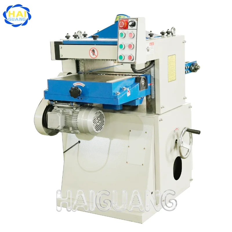 High Speed Industrial Heavy-duty Double Side Woodworking Thicknesser with Conveyor Professional Carpentry Planing Machine Tools