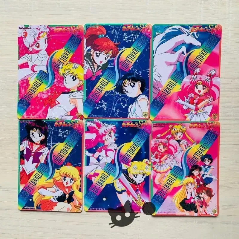 Self Made Sailor Moon Sailor Mercury Saturn Mars Animation Characters Anime Game Characters Classic Series Collection Card Gift