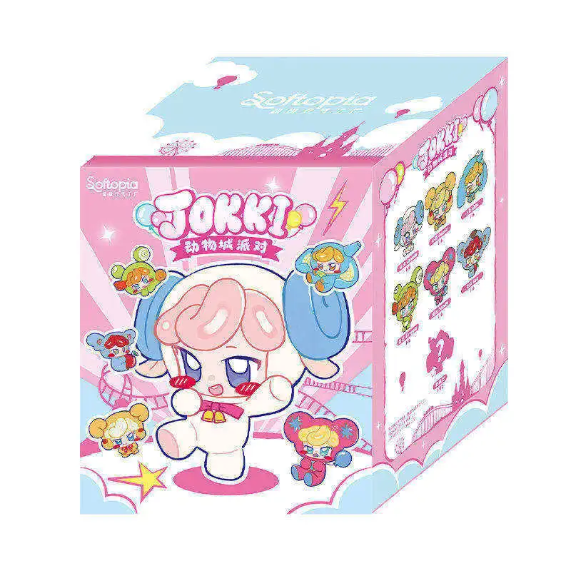 

NewJokki Animal City Party Series Super Vitality Factory Blind Box mystery box Trendy Play Surrounding Cute Pendant Holiday Gift