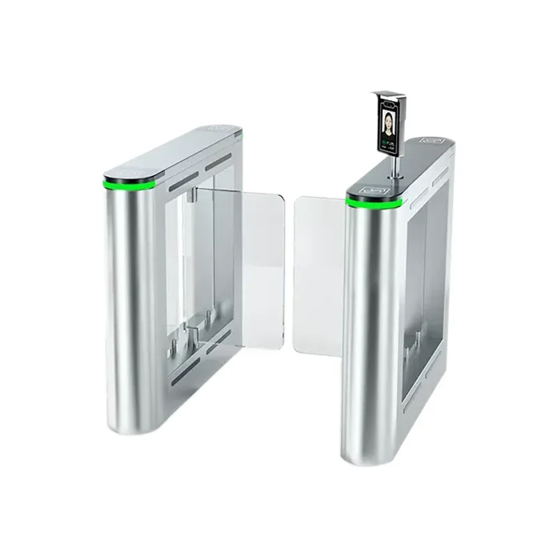 RFID Fingerprint Scanner Security Torniquete de Acceso Swing Barrier Speed Gate tornello system