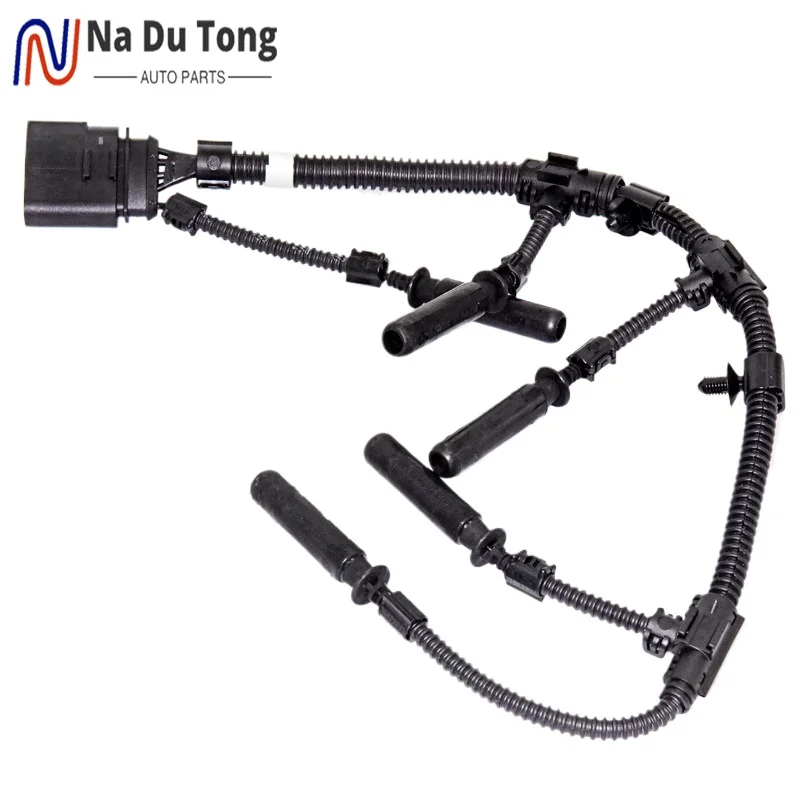 Car Glow Plug Bridge Wiring Harness For VW Transporter 2003-2010 OEM 070971277B