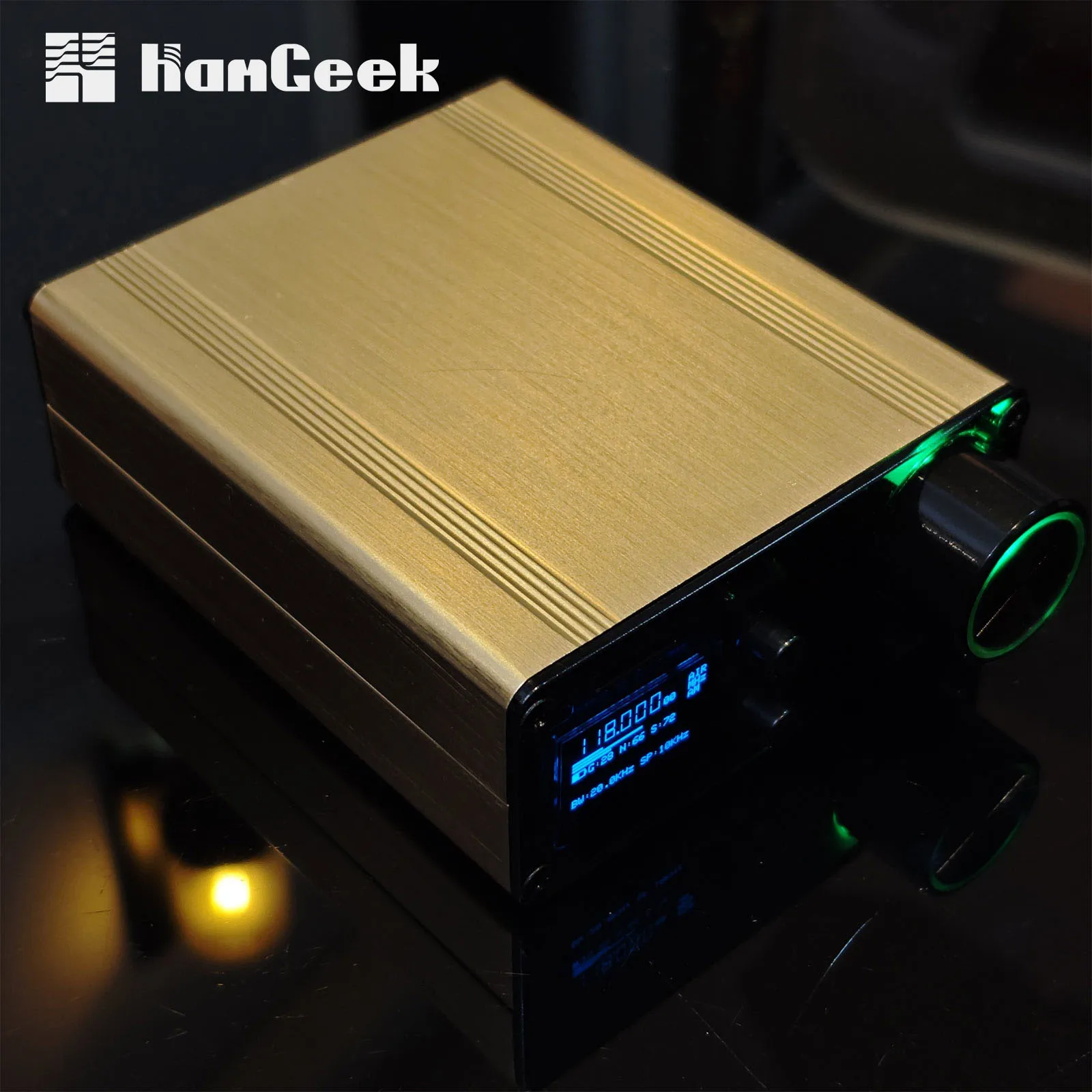 

HamGeek Metal Shell K3 150kHz-1300MHz Aviation Full Band Receiver High Performance Wireless Digital Audio Terminal