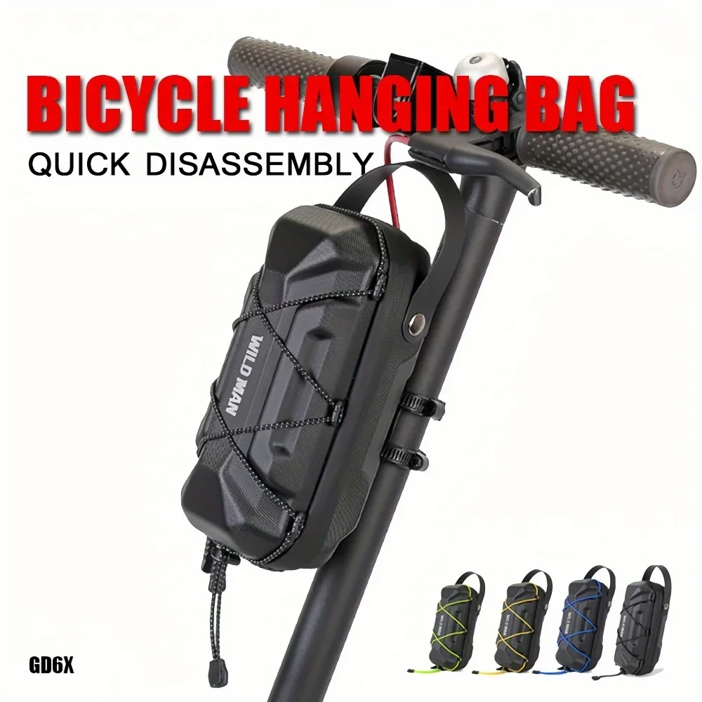 

EVA Hard Shell Electric Bicycle Bag Rainproof Quick Unpacking Reflective Logo Scooter Hanging Bag for Folding Bikes
