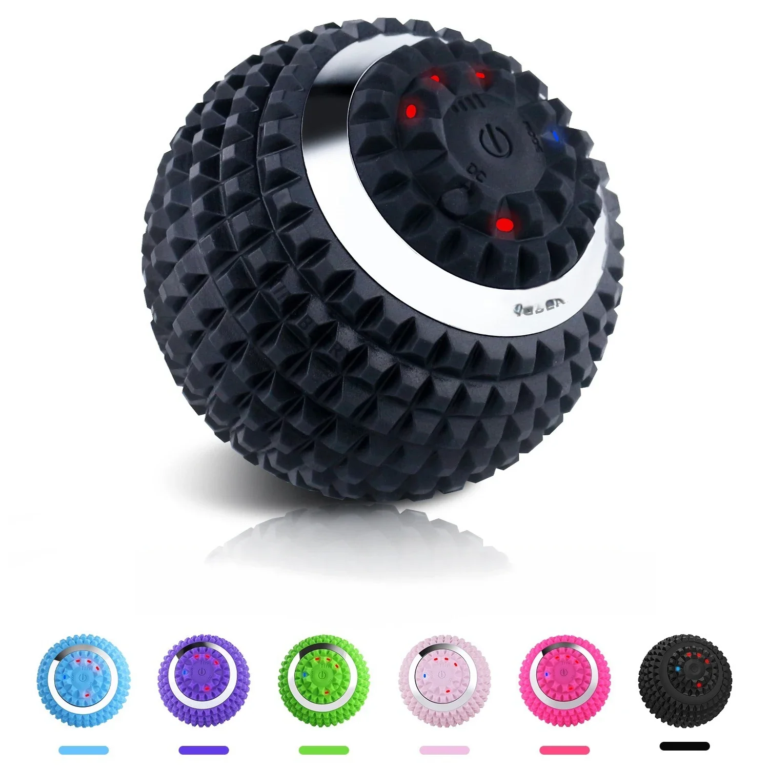 

Electric Vibrating Massage Ball, Massaging,Myofascial Release, Muscle,Yoga,Fitness,Plantar Fasciitis,Pain Relief, 4 Speeds