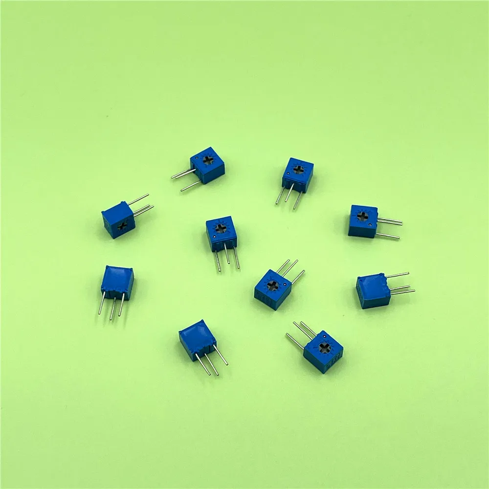 

100pcs 3362X 3362 Single Turn Cermet Trimmer Potentiometer Variable Resistor 101 102 103 104 105 201 202 203 204 501 502 503 504